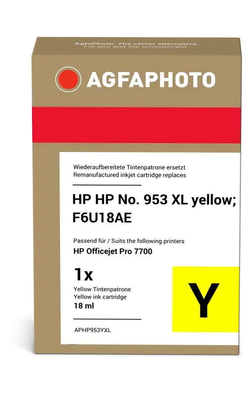 Agfa Photo APHP953YXL Gelb Druckerpatrone
