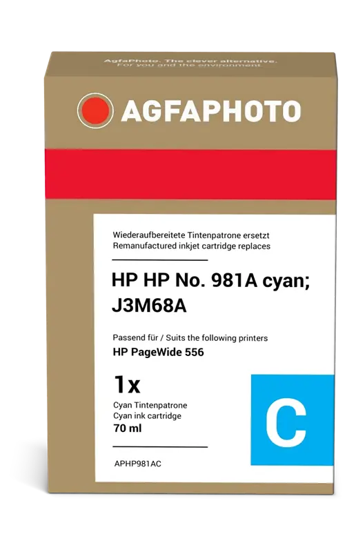 Agfa Photo APHP981AC Cyan Druckerpatrone