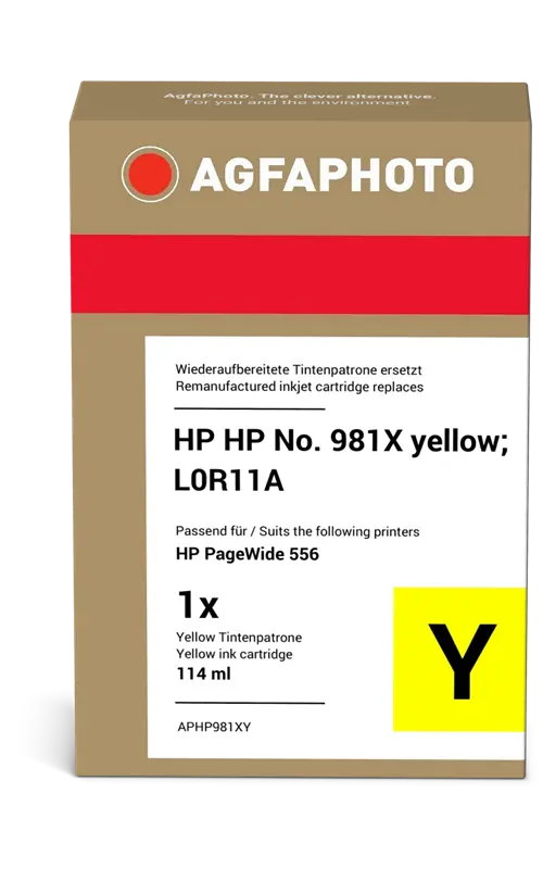 Agfa Photo APHP981XY Gelb Druckerpatrone