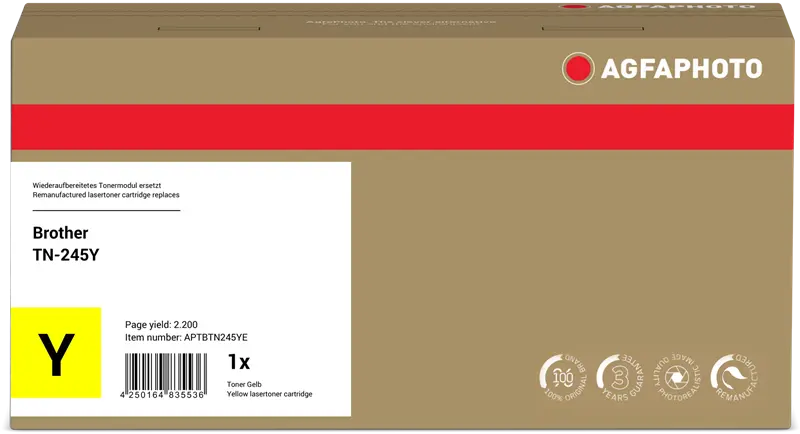 Agfa Photo APTBTN245YE Gelb Toner