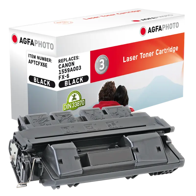 Agfa Photo APTCFX6E Schwarz Toner