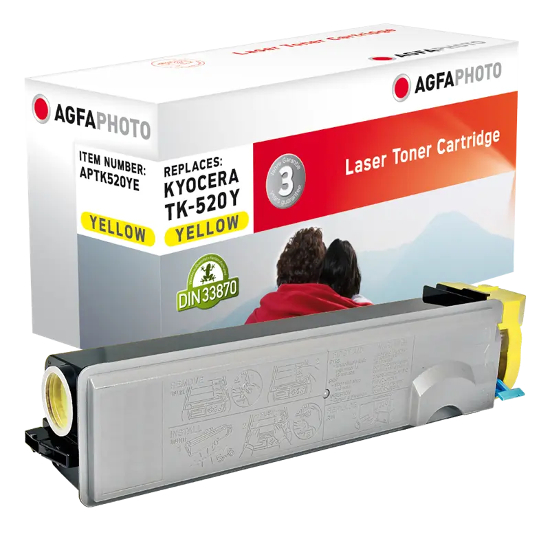 Agfa Photo APTK520YE Gelb Toner