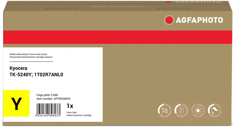 Agfa Photo APTK5240YE Gelb Toner