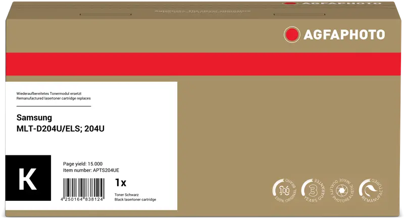 Agfa Photo APTS204UE Schwarz Toner