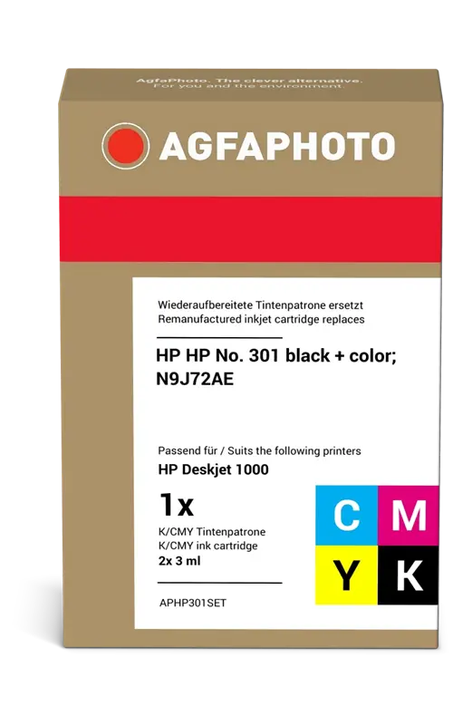 Agfa Photo Multipack Schwarz / mehrere Farben