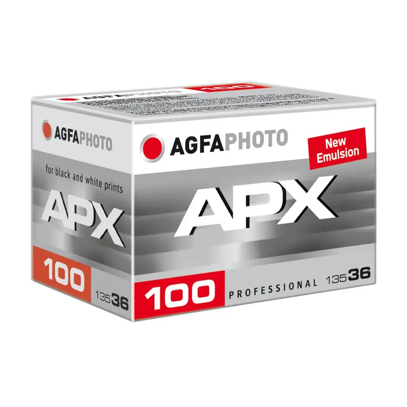 AgfaPhoto APX 100 B&W Film (135 type roll film, 36 Exposures)