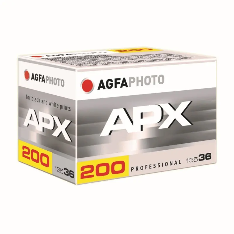 AgfaPhoto APX 200 B&W Film (135 type roll film, 36 Exposures)