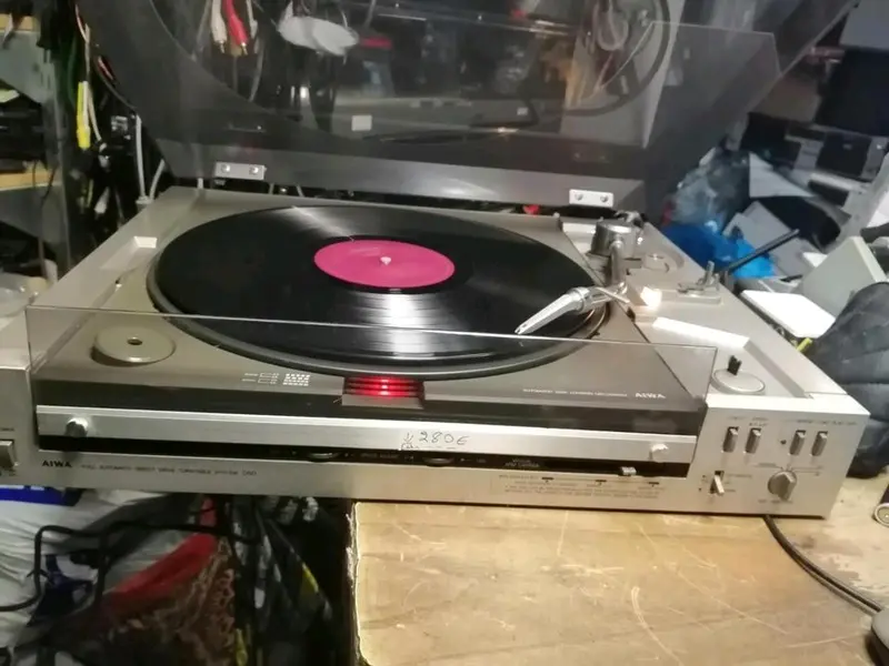 AIWA AP-D50E, Plattenspieler + ORTOFON Nadelsystem!!