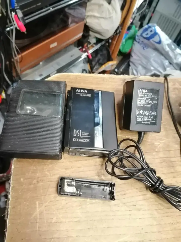 AIWA HS-P202MIII, Walkman mit Original-Adapter!!
