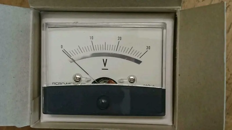 ALCRON-ACROMETER 60, Drehspuleinbaumeßinstrument, NEU & OVP!
