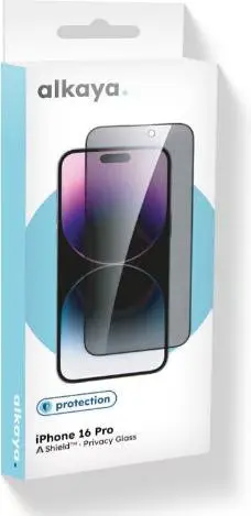 alkaya. | A Shield Display Privacy Glass 3D Full Cover Privacy 16 Pro Max