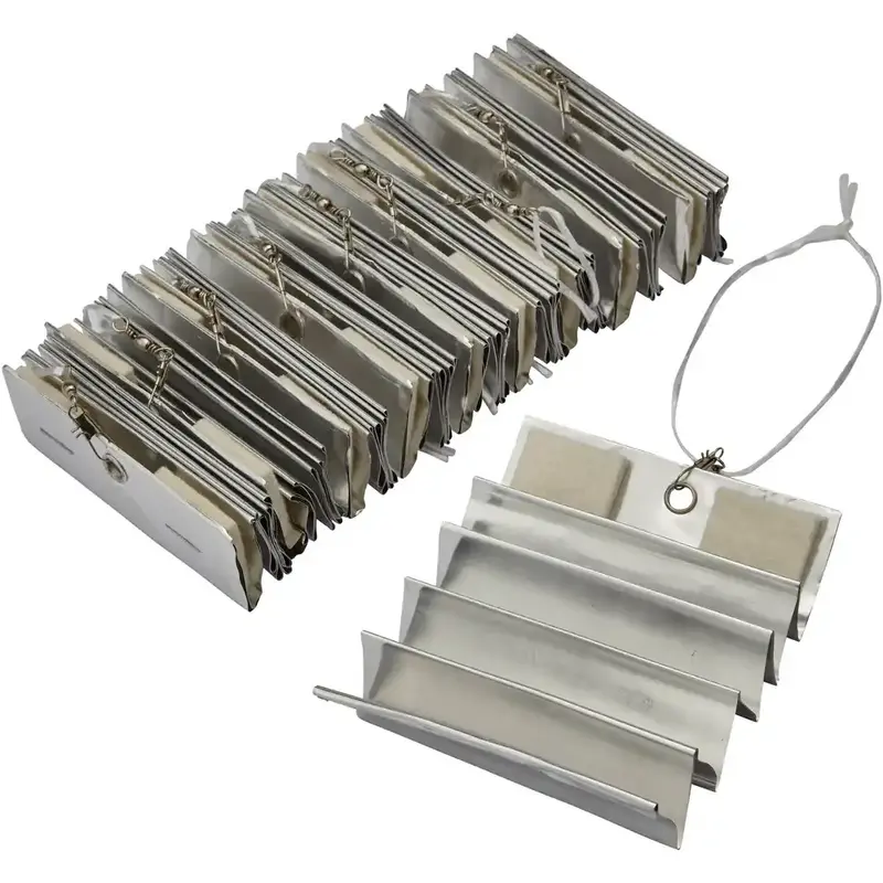 Aluminiumstreifen mit Duftdepots – 10 Stück