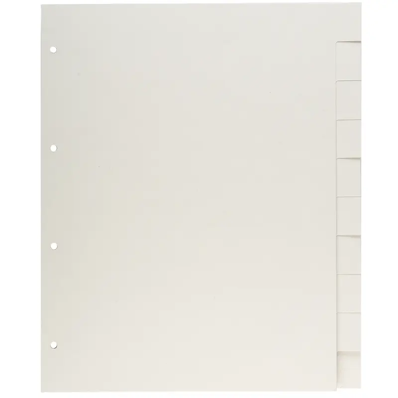 Archivpapier Registerblätter