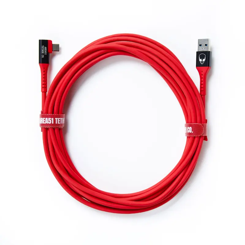 Area51 O'Hare XL PRO+ // USB-C Right Angle to USB-A 3.0 Tether Cable