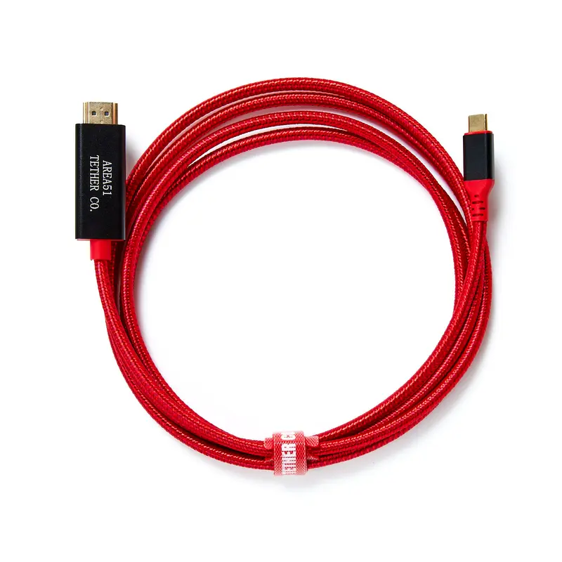 Area51 Sorrento Pro+ 2.1m/7ft // 4k 60hz HDMI to USB-C Monitor Cable