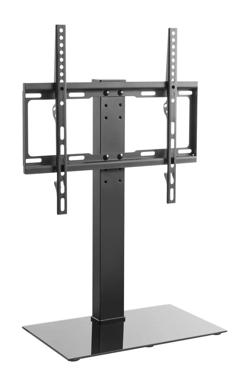 Audizio TTTS40 TV Ständer mit Glasfuß für Fernseher von 32" bis 55"