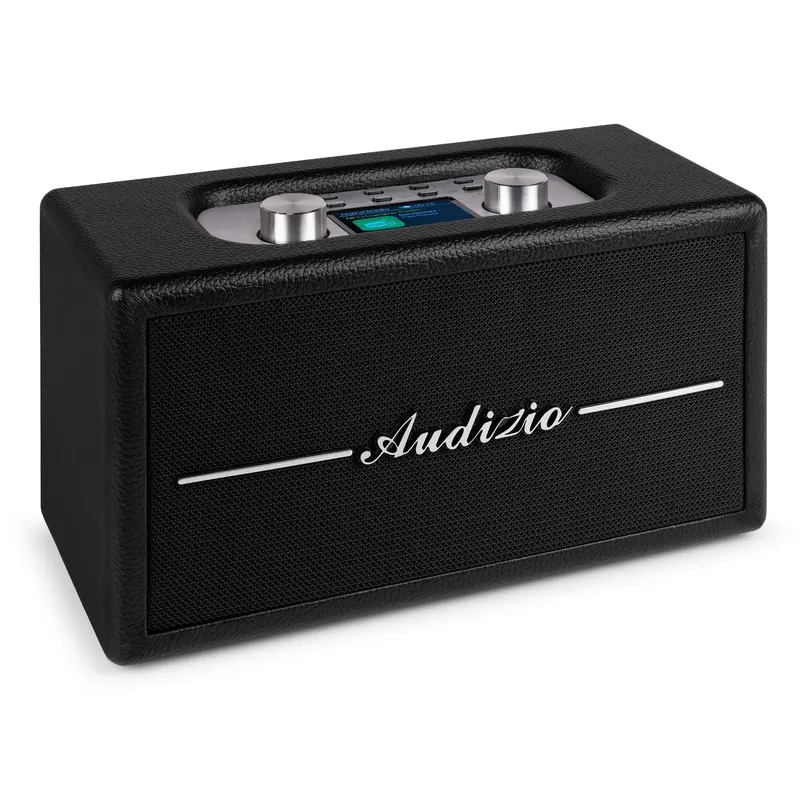 Audizio Tune60 Bluetooth Radio mit DAB+ und FM – Schwarz