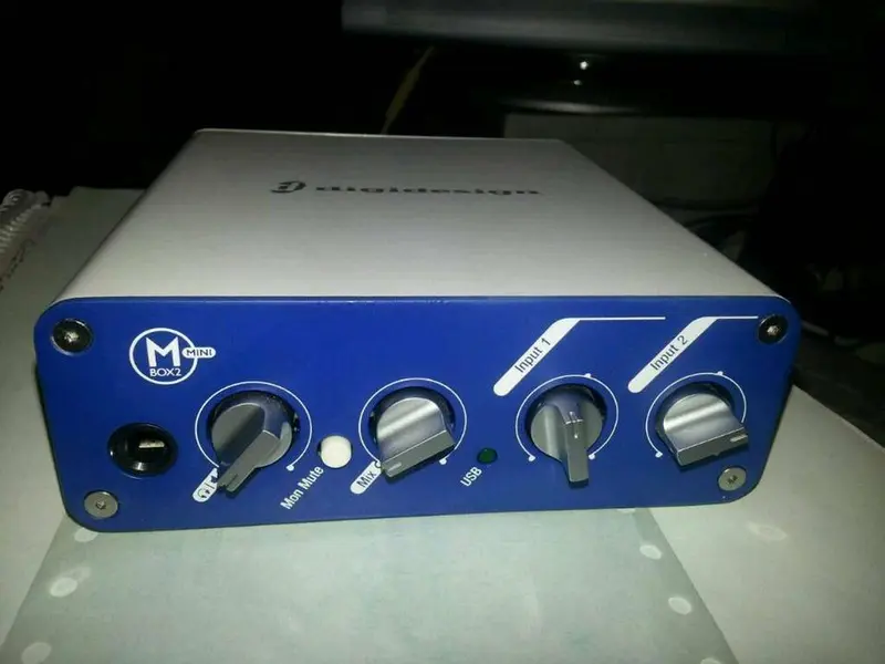 AVID Digi Design Mini M Box 2 USB; Audio Interface, tolles Gerät