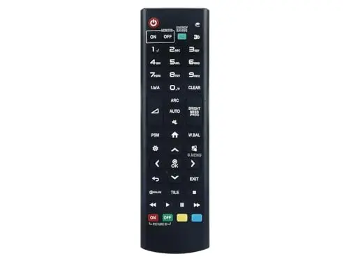 azurano Fernbedienung für LG AKB74915384, AKB75095346, AKB73975763, AKB75095363, AKB75095362, AKB75095345, AKB73975748
