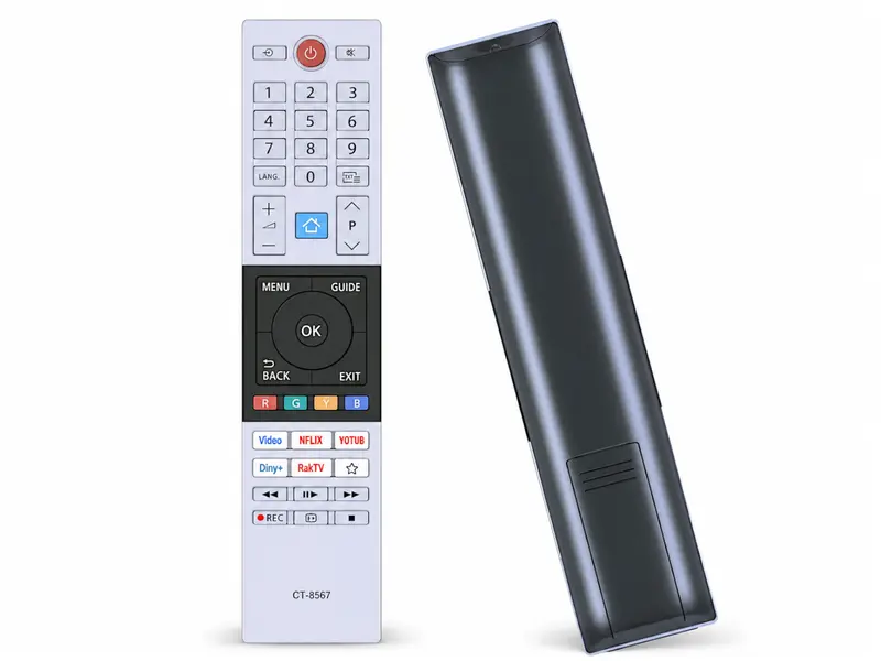 azurano Fernbedienung für TOSHIBA CT-8567, RC45153, 30116758, 30106758