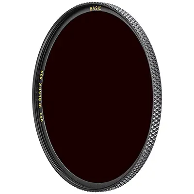 BASIC 093 Infrarotfilter schwarzrot