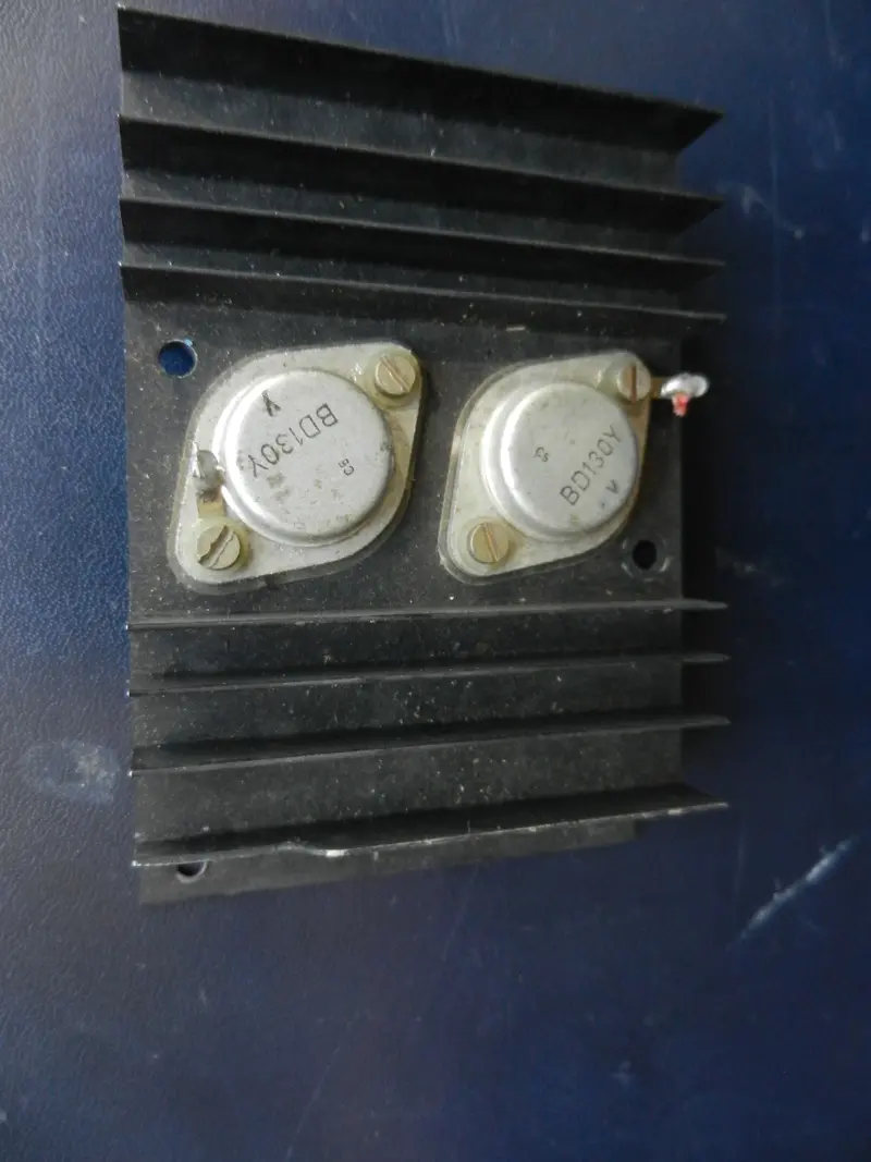 BD130 2x Transistor montiert für Hifi Verstärker