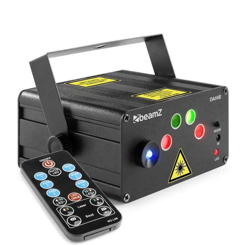 Beamz Dahib R/G Lounge Grating Effekt Laser mit blauer LED