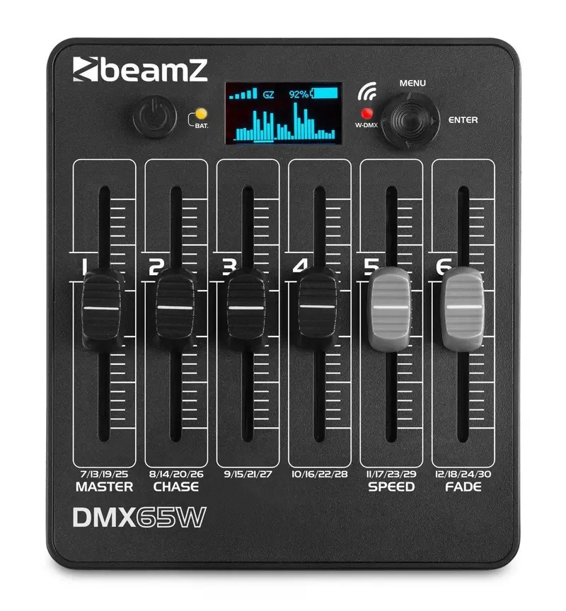 BeamZ DMX65W Akku wireless DMX Controller inkl. Koffer