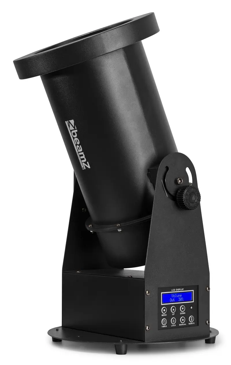 beamZ Pro CC1200 Konfetti Maschine mit Funk-FB und DMX Ansteuerung