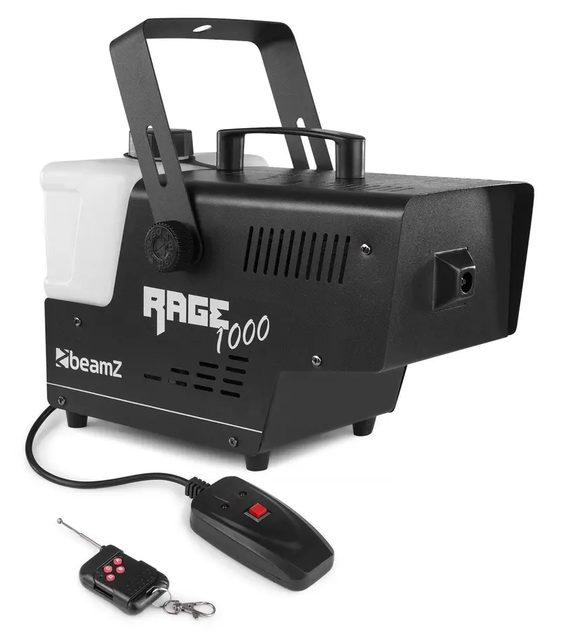 BeamZ Rage 1000 Nebelmaschine mit Funkfernbedienung