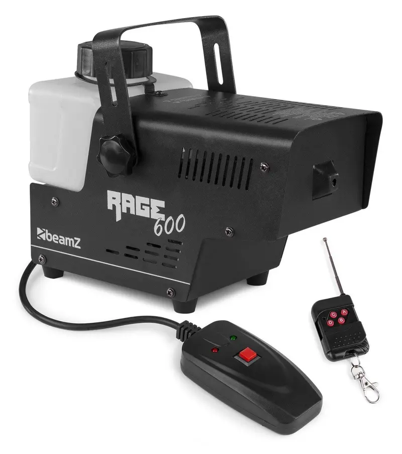 BeamZ Rage 600 Nebelmaschine mit Funkfernbedienung