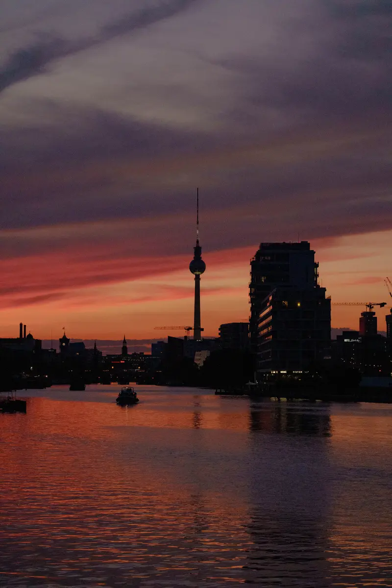 Berlin TV Tower — Embers on the Spree