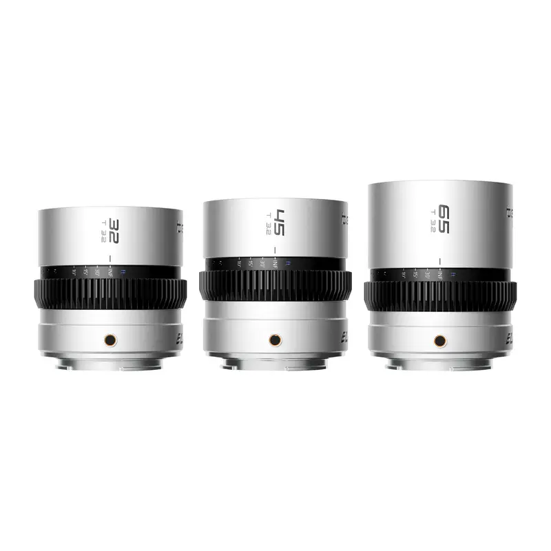 Blazar Beetle 3 Lens Set 32/45/65mm T3.2 1.33X Anamorphic Lens (E/RF/L/Z Mount)