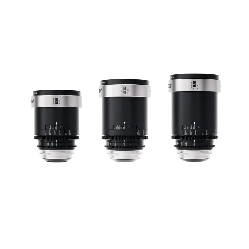 Blazar Cato 2x - 3 Lens set (40mm, 55mm, 85mm) anamorphic (PL/EF Mount)
