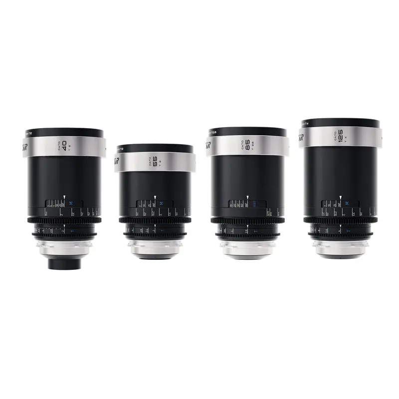 Blazar Cato 2x - 4 Lens set (40mm, 55mm, 85mm, 125mm) anamorphic (PL/EF Mount)