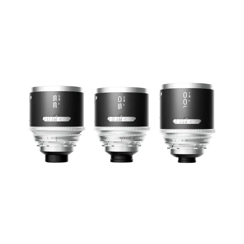 Blazar Mantis 1.33X Full Frame Anamorphic 35/50/100mm 3-lens set (PL/E/EF/RF/L/X/Z Mount)