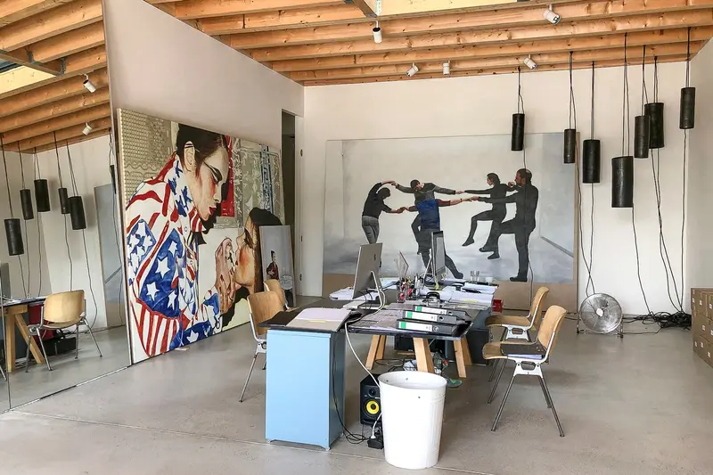 Booth - Arbeitsbereich
