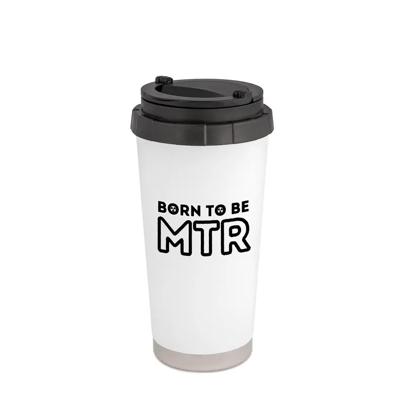 BORN TO BE MTR (unten) – THERMOBECHER AUS EDELSTAHL 450 ml