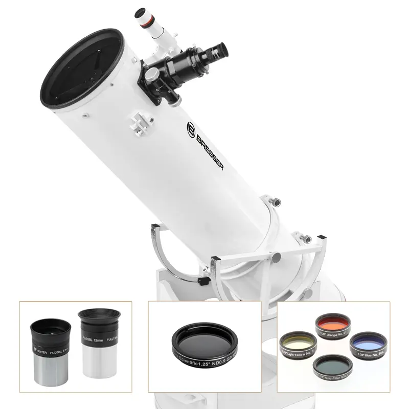 Bresser Messier 203 Dobsonian Telescope 8" - (+SOLAR SYSTEM UPGRADE PACK)