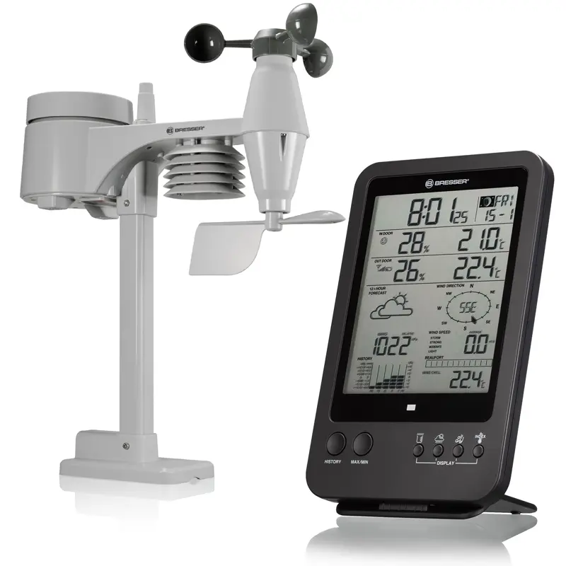 Bresser Mono Weather Station - (5-in-1 Wifi Sensor)
