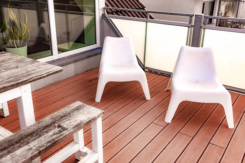 Buddha - Dachterrasse