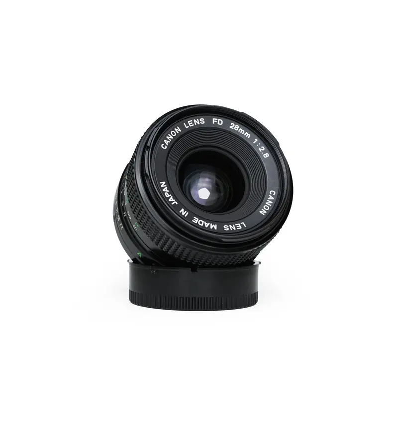 Canon FD 28 mm F2.8 Lens