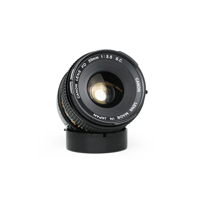 Canon FD 35mm F3.5 S.C. Lens