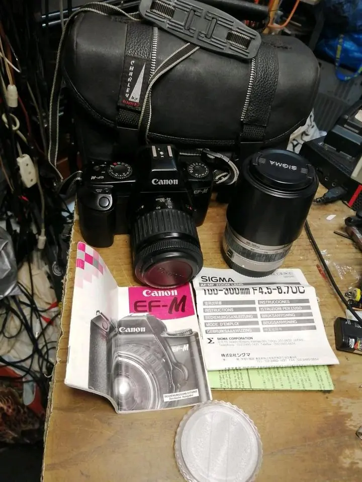 CANON GF-M, Analog-Kamera mit 2 Objektiven, guter Zustand!!