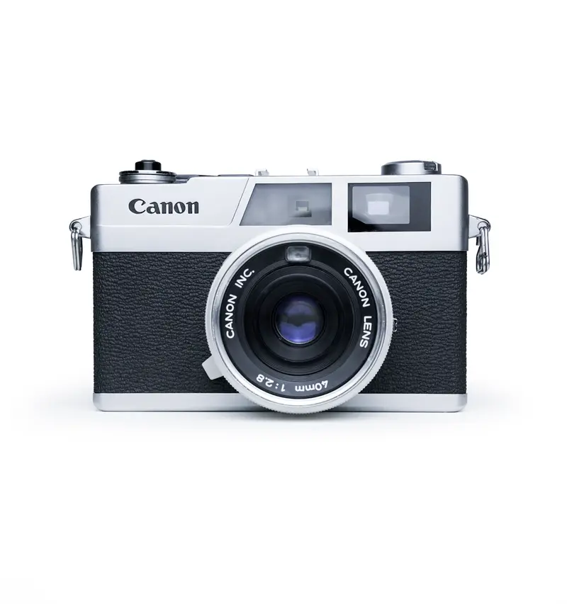 Canonet 28 & Canon Canolite D Flash 35 MM RANGEFINDER FILM CAMERA