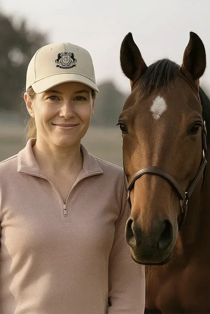 Cappy mit personalisiertem Firmenaufdruck