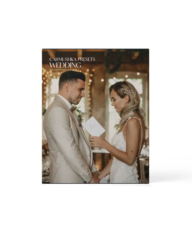CARMUSHKA mobile wedding PRESETS