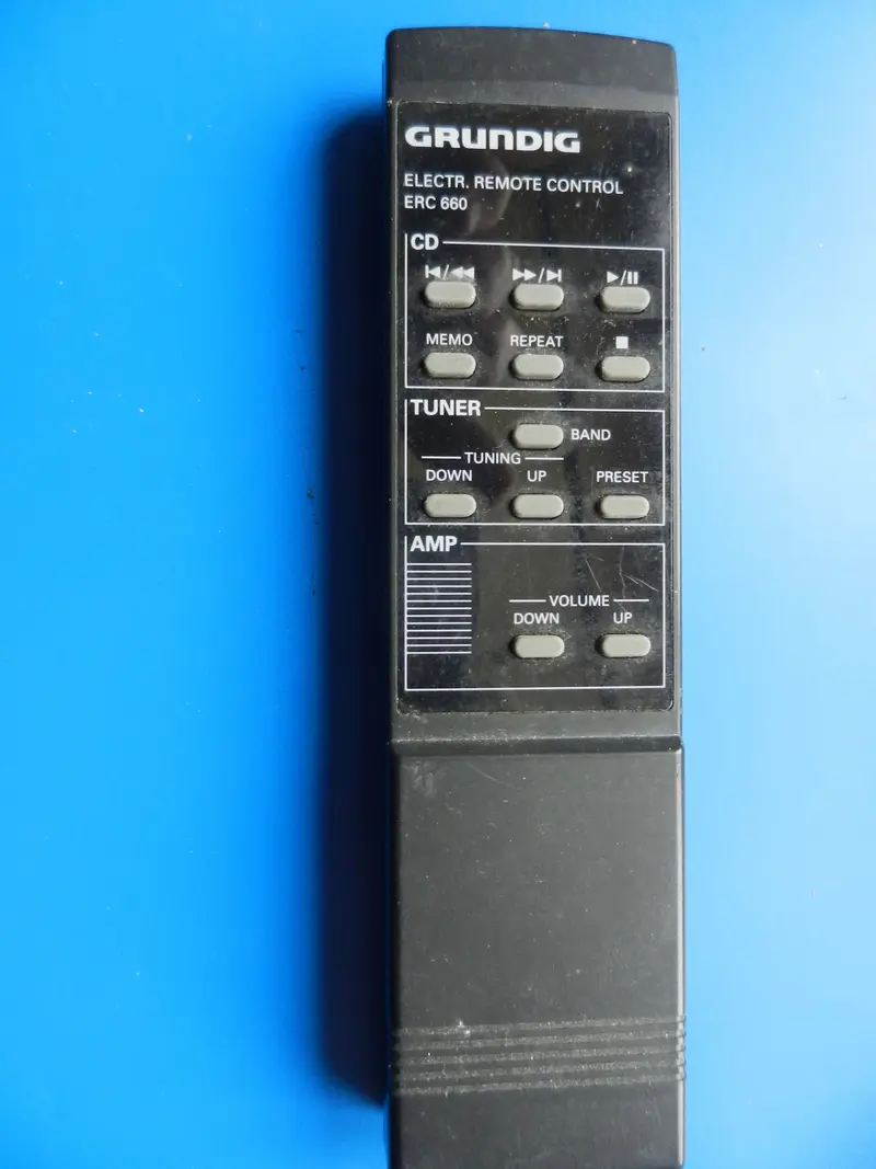 CC660 Fernbedienung ERC660 für GRUNDIG Hifi Compact Center