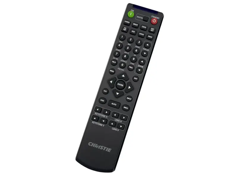 CHRISTIE Fernbedienung 003-005238-XX, IR1081, H Series remote, 45.8RR01G002A