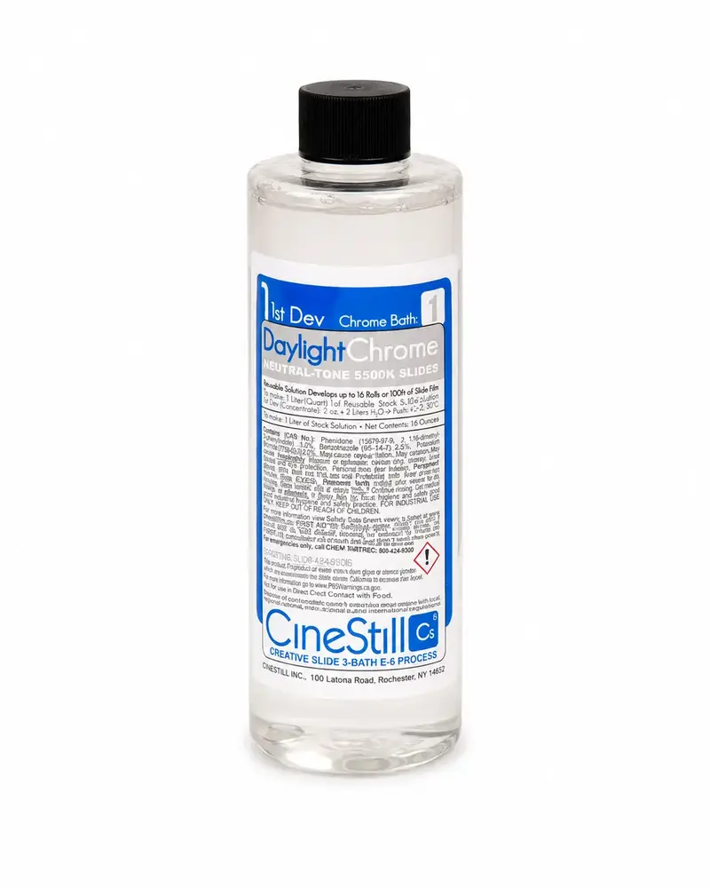 CineStill CS6 E-6 Chrome Processing Kit — 2-in-1 Slide Solution